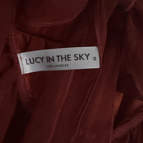 Lucy In The Sky Tie Back Mini Dress - Picture 5 of 5